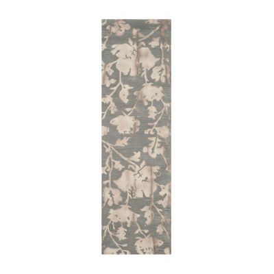 Safavieh Dip Dye Collection Jessie Floral Runner Rug