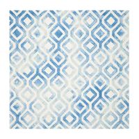 Safavieh Dip Dye Collection Lucian Geometric Square Area Rug