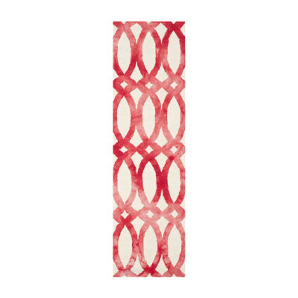 Safavieh Dip Dye Collection Maralyn Geometric Runner Rug