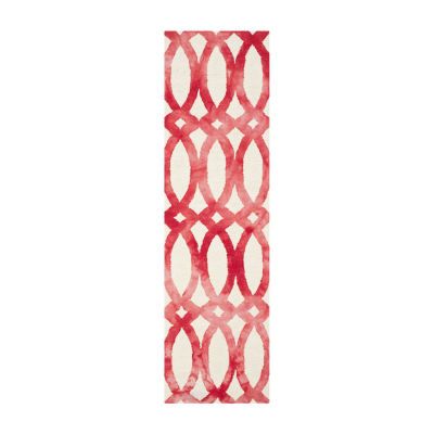 Safavieh Dip Dye Collection Maralyn Geometric Runner Rug