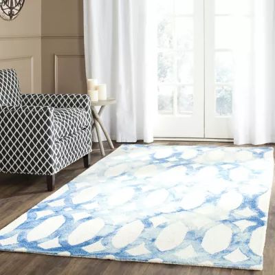 Safavieh Dip Dye Collection Maralyn Geometric Square Area Rug