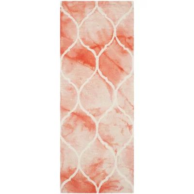 Safavieh Dip Dye Collection Nick Geometric Runner Rug