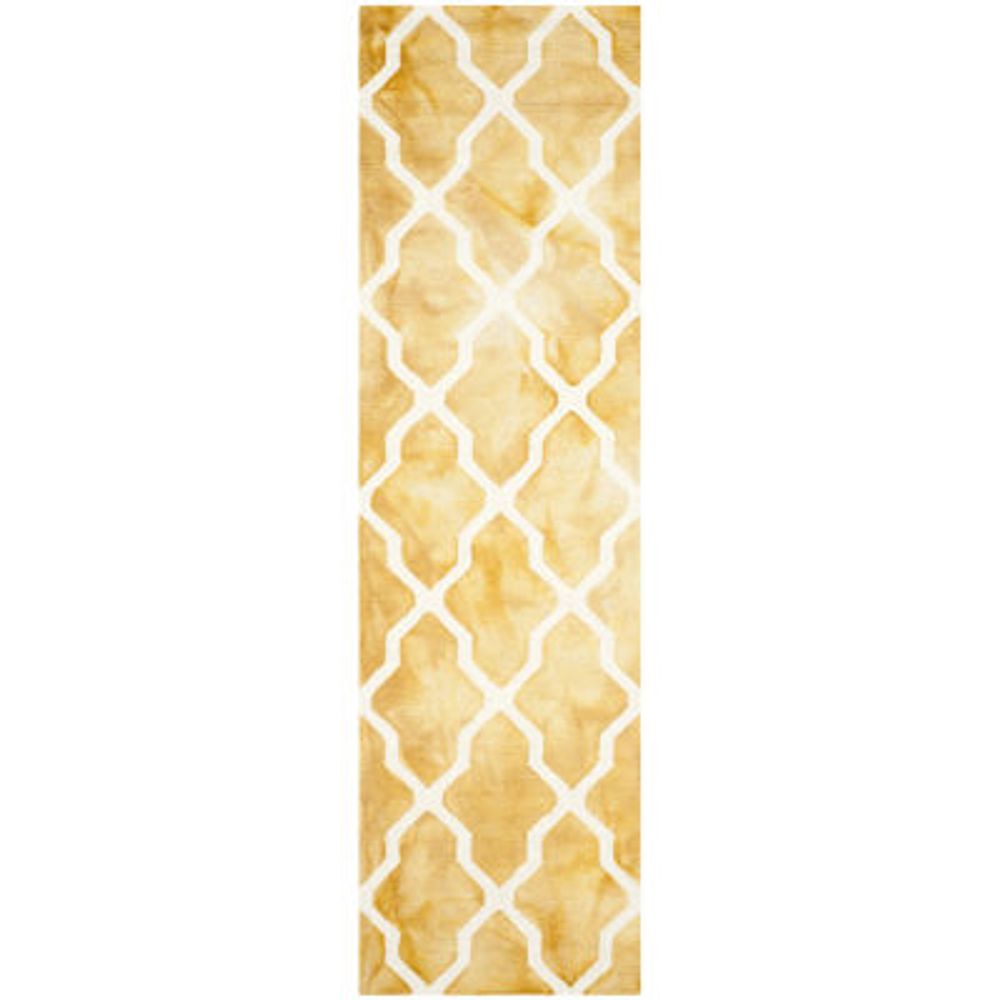 Safavieh Dip Dye Collection Petra Geometric Runner Rug