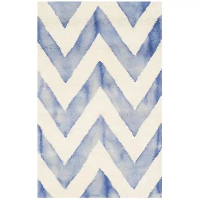 Safavieh Dip Dye Collection Ronnie Chevron Area Rug