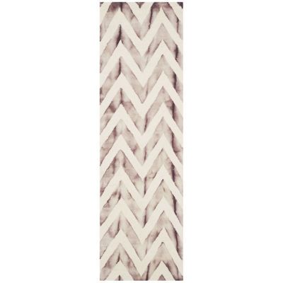 Safavieh Dip Dye Collection Ronnie Chevron Runner Rug