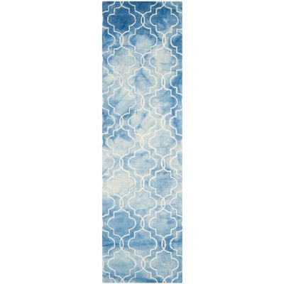 Safavieh Dip Dye Collection Serafim Geometric Runner Rug