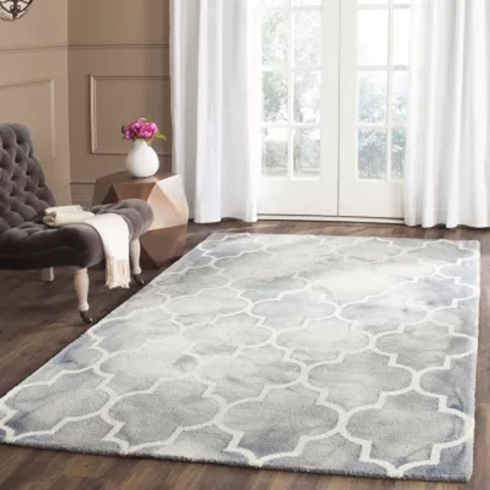 Safavieh Dip Dye Collection Sierra Geometric Square Area Rug