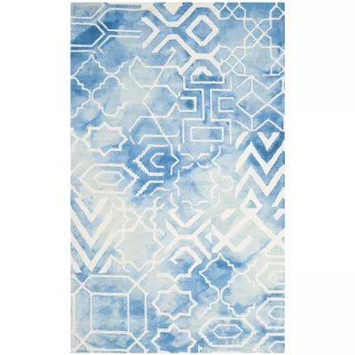 Safavieh Dip Dye Collection Venice Chevron Area Rug