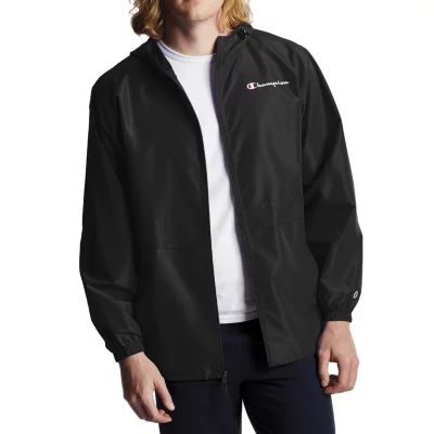 Champion Mens Hooded Lightweight Windbreaker