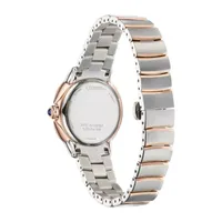 Citizen Ceci Womens Diamond Accent Two Tone Stainless Steel Bracelet Watch Em0956-54a