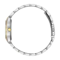 Citizen Silhouette Crystal Unisex Adult Crystal Accent Two Tone Stainless Steel Bracelet Watch Fe1234-50l
