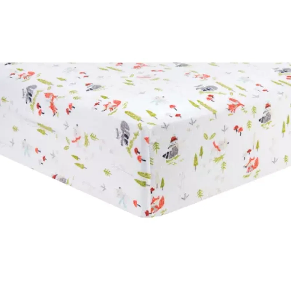 Trend Lab Winter Woods Crib Sheet