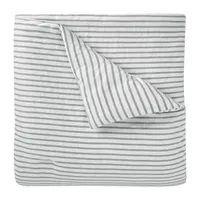 Home Expressions Intellifresh™ Antimicrobial Treated Heathered Stripe Reversible Comforter Set