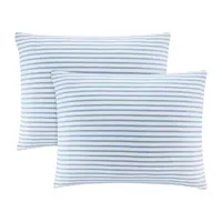 Home Expressions Intellifresh™ Antimicrobial Treated Heathered Stripe Reversible Comforter Set