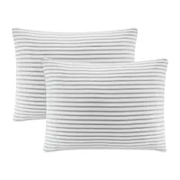 Home Expressions Intellifresh™ Antimicrobial Treated Heathered Stripe Reversible Comforter Set