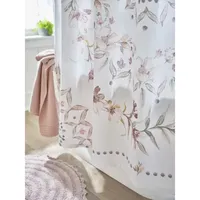 Linden Street Cottage Core Printed Medallion Shower Curtain