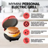 Nostalgia MyMini Personal Electric Grill