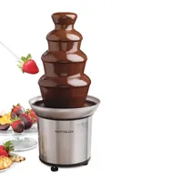 Nostalgia 4-Tier 2-Pound Stainless Steel Chocolate Fondue Fountain