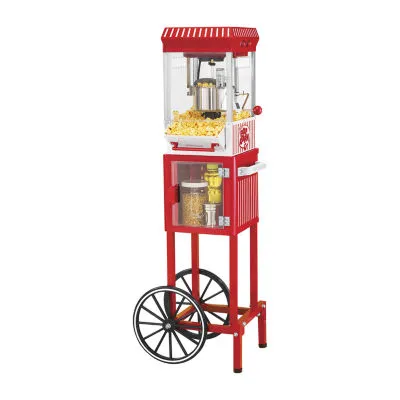 Nostalgia Vintage 2.5-Ounce Popcorn Cart - 45-Inches Tall