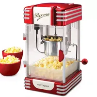 Nostalgia 47 Inch Retro Popcorn Cart - 2.5 Oz. Kettle