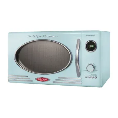 Nostalgia 0.9 cu. ft. Retro Microwave Oven