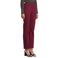 Liz Claiborne Amber Womens Mid Rise Straight Pull-On Pants