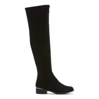 Worthington Womens Philomena Stacked Heel Over the Knee Boots