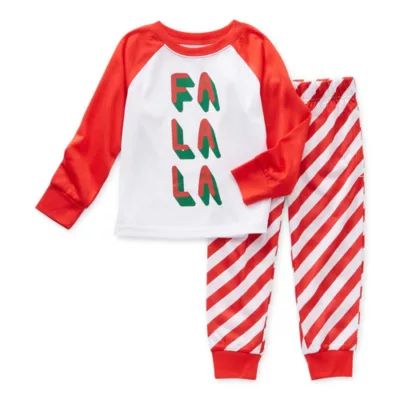 Hope & Wonder Fa La Christmas Toddler Pajama Set 2-pc. Long Sleeve