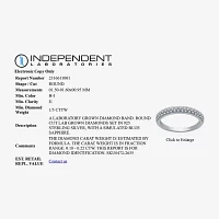 I Said Yes (H-I / I1) 1/5 CT. Lab Grown White Diamond Sterling Silver Anniversary Wedding Band