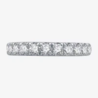 (H-I / I1) 1 CT. T.W. Lab Grown White Diamond 10K Gold Wedding Band