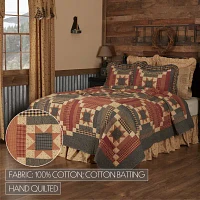 VHC Brands Cobblestone Reversible Quilt