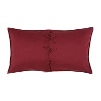 VHC Brands Cody Burgundy Star Reversible Pillow Sham