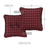 VHC Brands Shasta Cabin 18x18 Throw Pillow