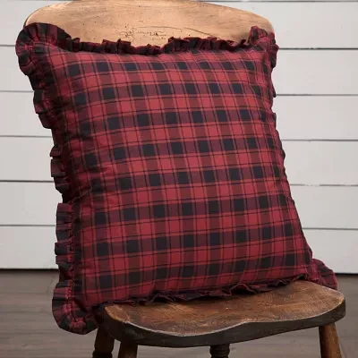 VHC Brands Shasta Cabin 18x18 Throw Pillow