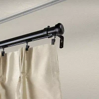 Rod Desyne Rosen Cordless Traverse Adjustable Curtain