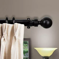 Rod Desyne Sphere Traverse Adjustable Curtain