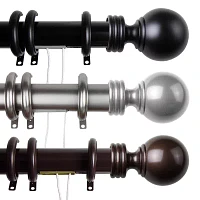 Rod Desyne Sphere Traverse Adjustable Curtain