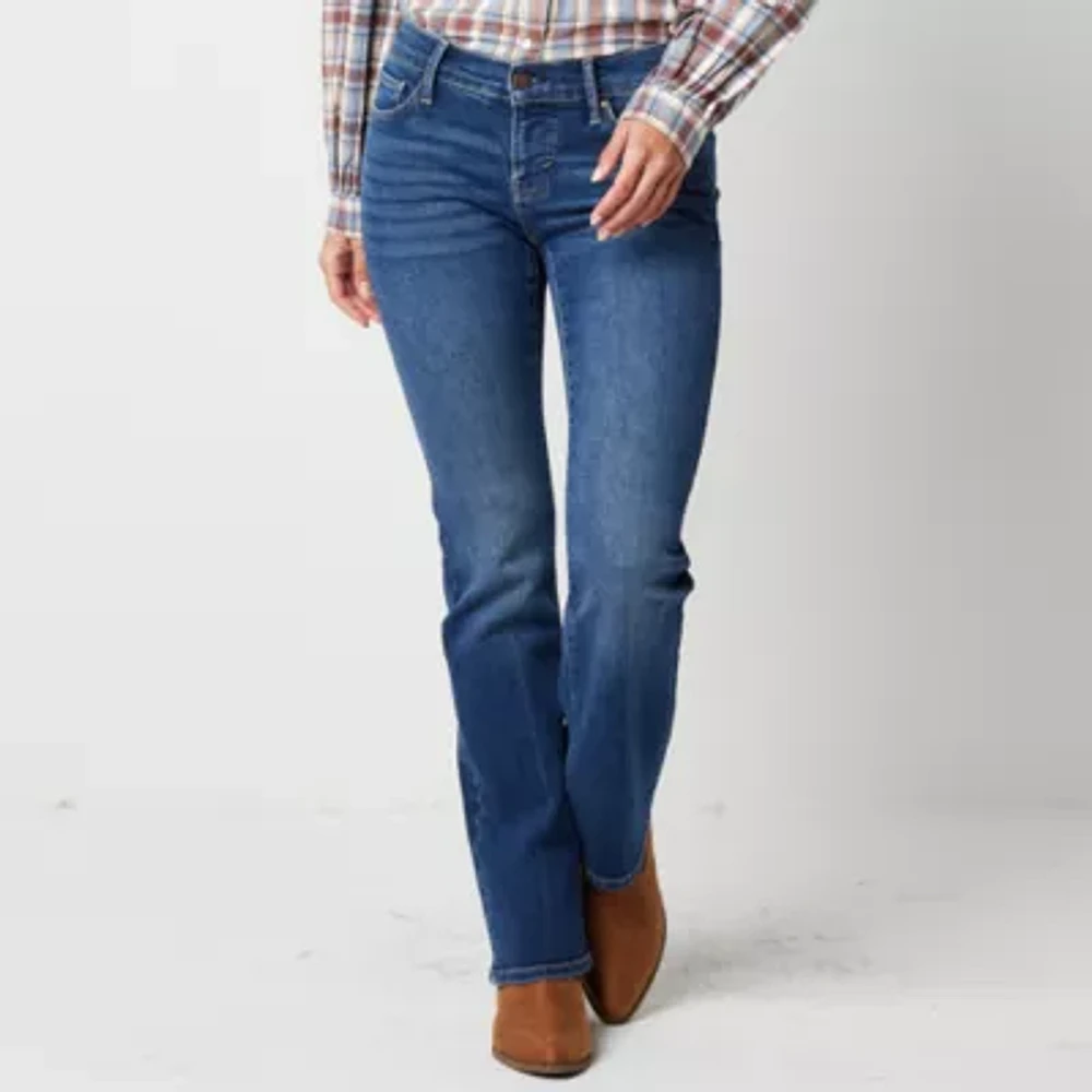 a.n.a Womens Low Rise Bootcut Jean