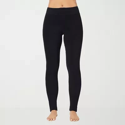 Cuddl Duds Fleecewear Tag Free Thermal Legging Tall