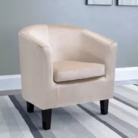 Antonio Velvet Barrel Chair