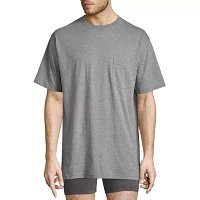 Stafford Mens Short Sleeve Crew Neck Moisture Wicking T-Shirt