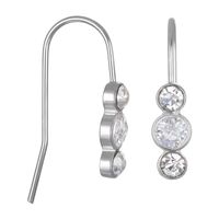 Bijoux Bar Delicates Round Drop Earrings