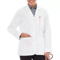 Meta Labwear 738 28" Consultation" Womens Long Sleeve Lab Coat