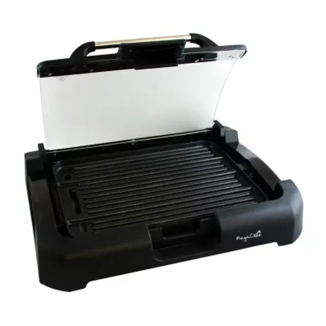 PowerXL Smokeless Indoor Grill With Hinged Glass Lid PXLSG, Color: Black -  JCPenney