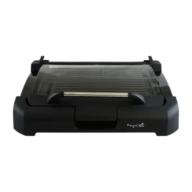 PowerXL Smokeless Indoor Grill With Hinged Glass Lid PXLSG, Color: Black -  JCPenney