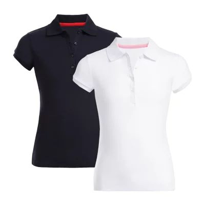 IZOD Girls 2-pc. Short Sleeve Polo Shirt