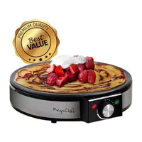 MegaChef Crepe and Pancake Maker Breakfast Griddle