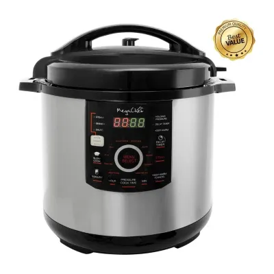 MegaChef. 12 Qt Electric Pressure Cooker