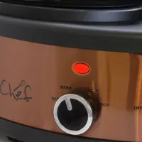 MegaChef Triple 1.5 Quart Slow Cooker and Buffet Server