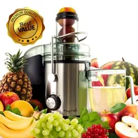 Megachef Wide Mouth With Dual Speed Electric Juicer